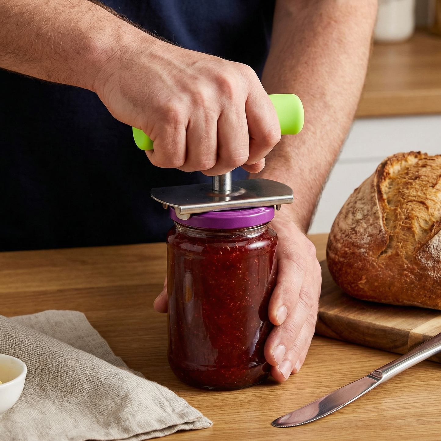 PowerGrip Pro — Effortless Lid Control