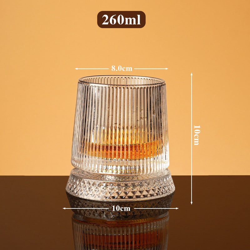 SpinMaster Whiskey Glass — Ignite Richer Sips