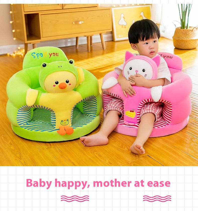 SnuggleNest — Plush Baby Sitting Seat | 50% OFF