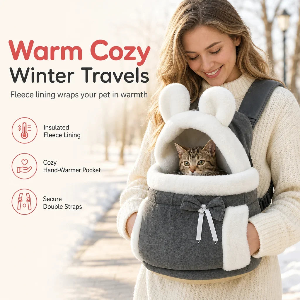 CozyCarry — Warmth Your Cat Craves