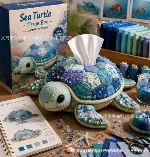 Charming Little Creatures DIY Tissue Box Craft Kit — Instantly Spark Joy
