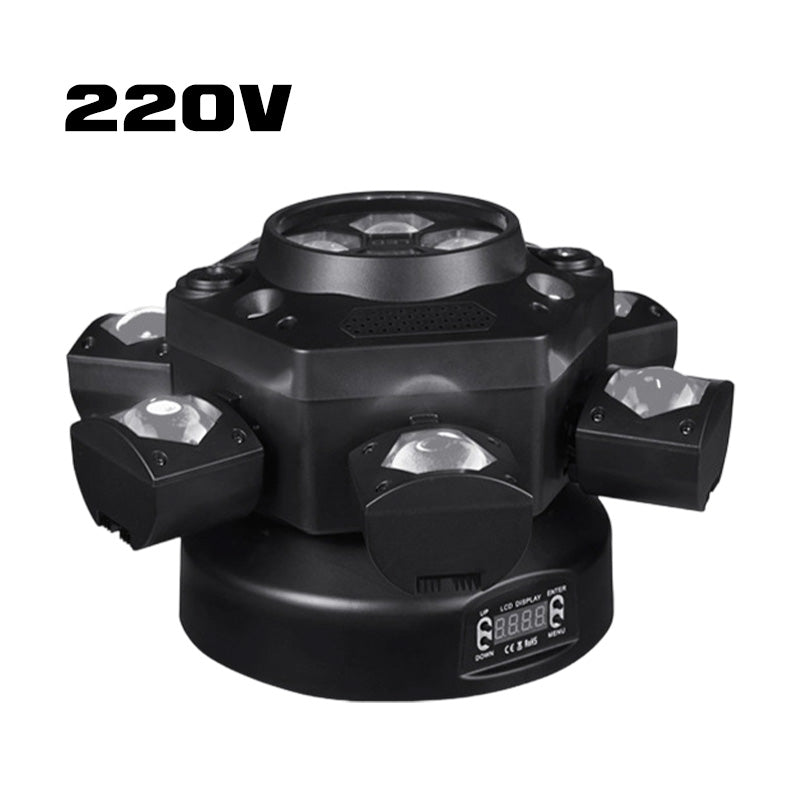 Six-Arm LED Power Station – Ignite Unforgettable Atmosphere