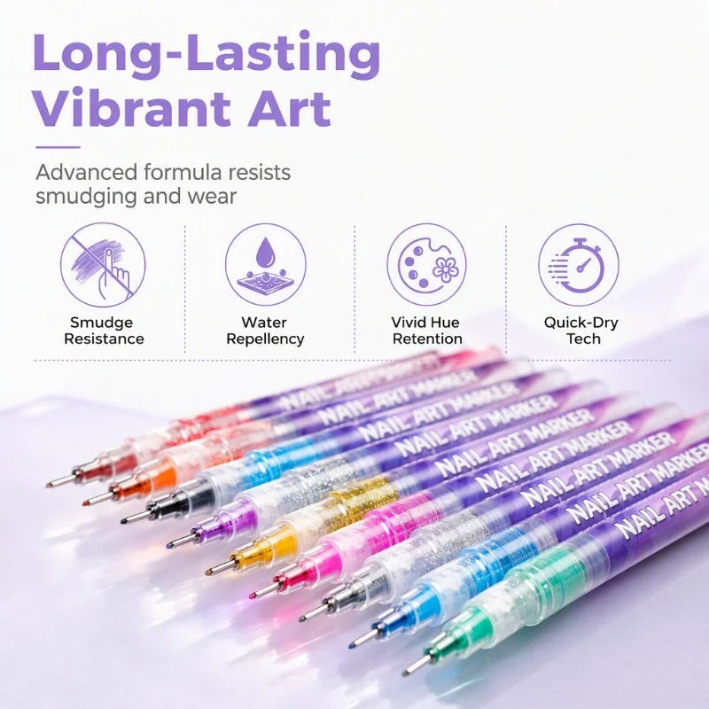 Chromaflair Nail Art Pens — Create Stunning Nail Masterpieces