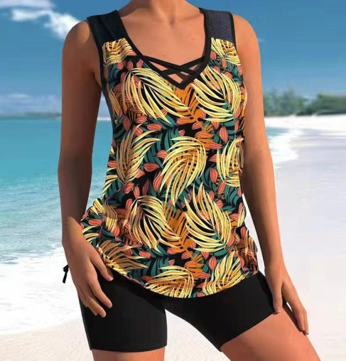 Lana – Women's Quick-Dry Swimsuit Set with Full Coverage