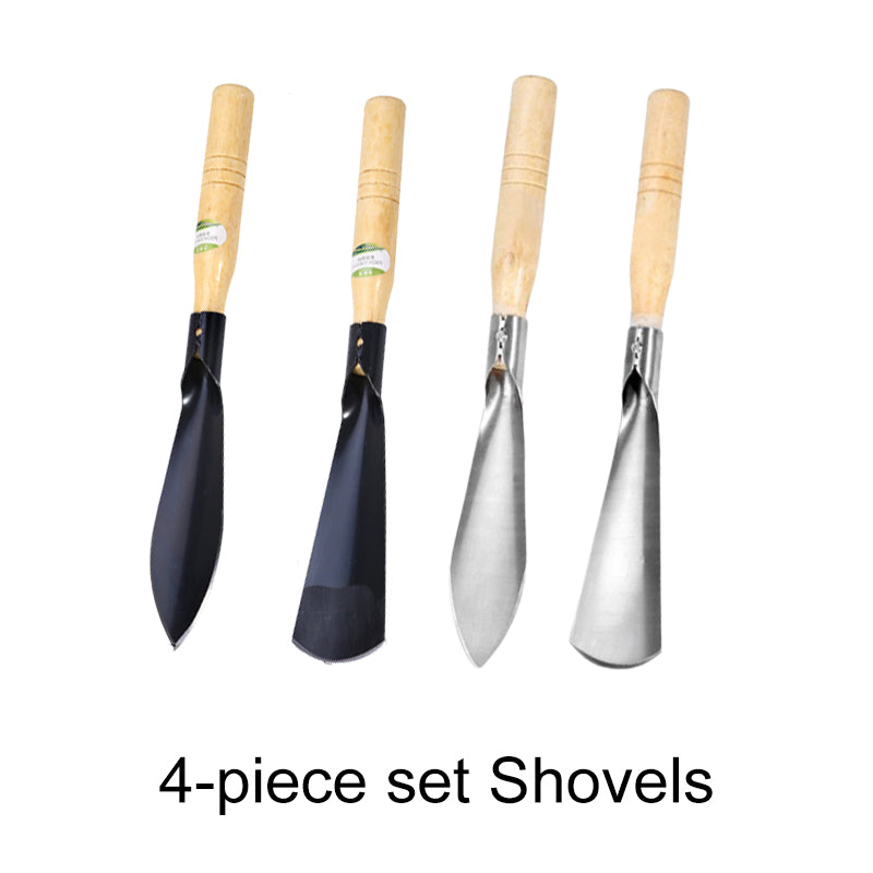 Spade with Wooden Handle Made of Manganese Steel — Effortless Precision Power