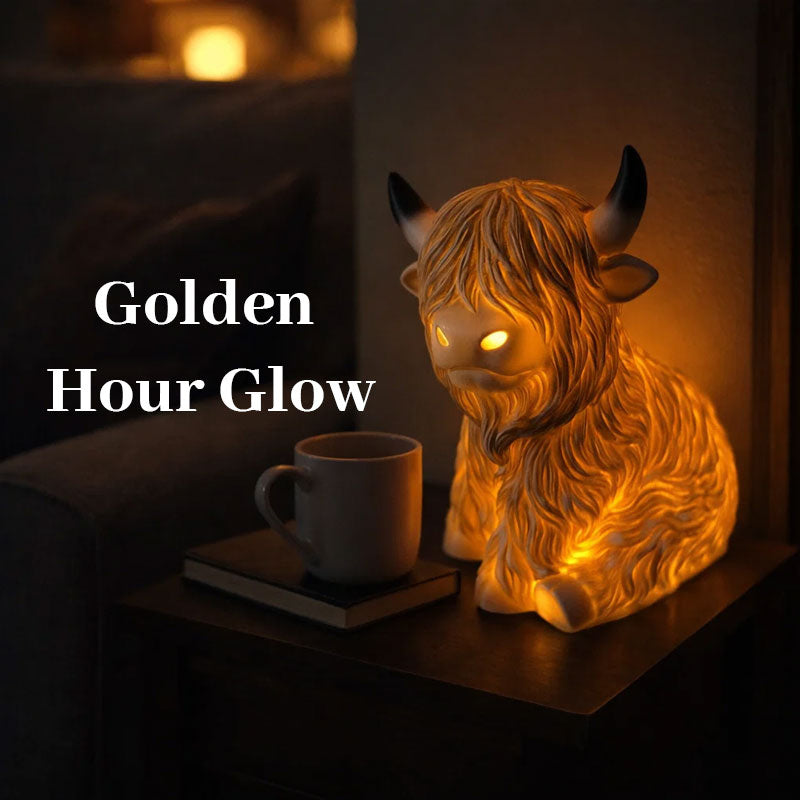 HearthGlow Night Lamp – Cozy Calm, Rustic Charm