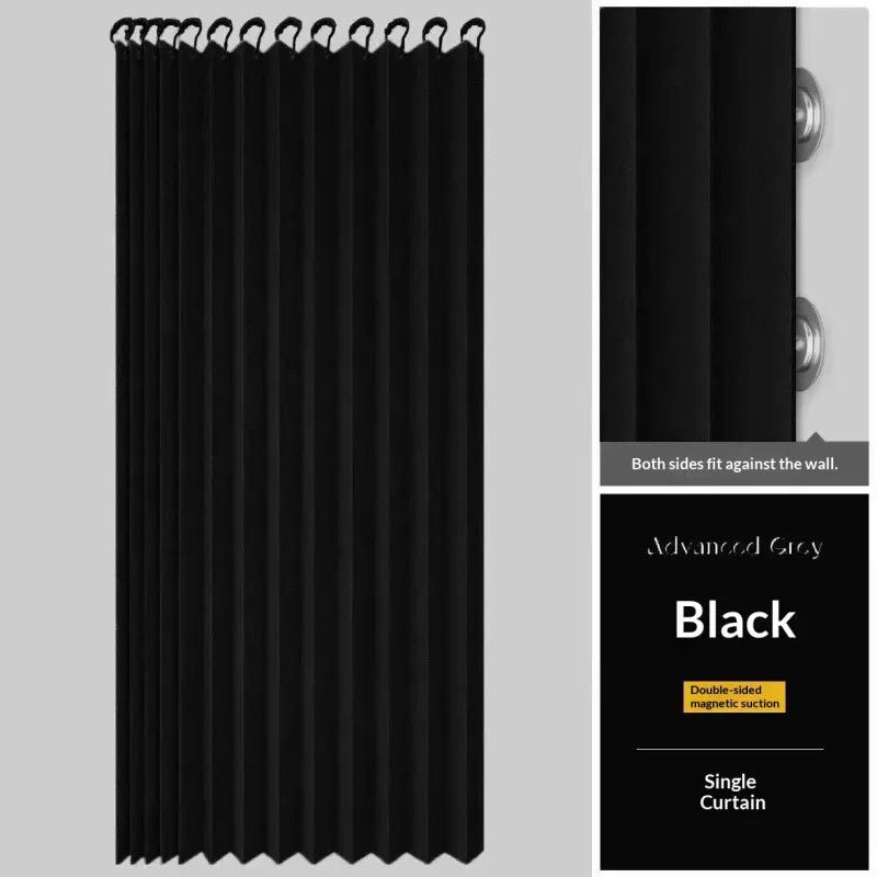 Magnetic Accordion Curtain — Instant Privacy, Total Calm
