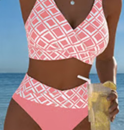 Heidi — High-Waisted Bikini with Shaping Fit