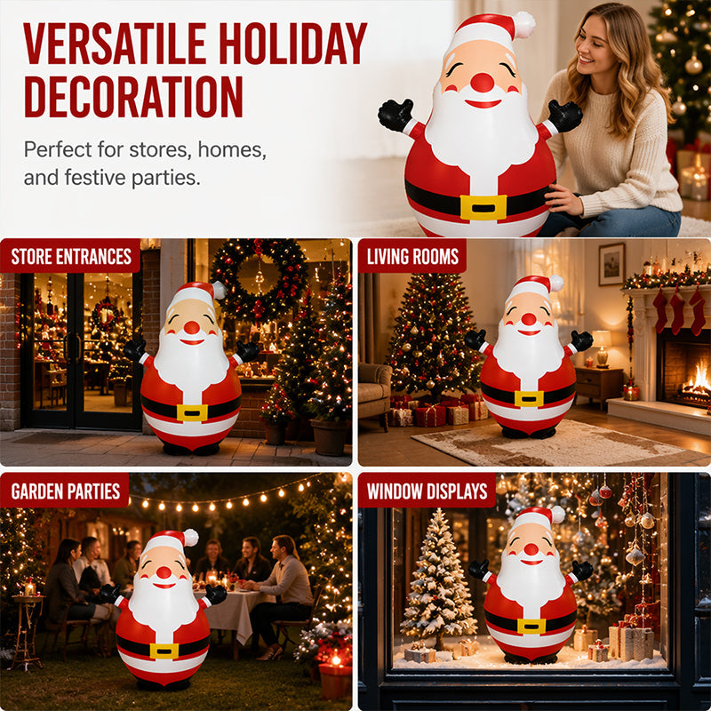 FrostyBeam Inflatable Santa — Instantly Captivate Every Eye