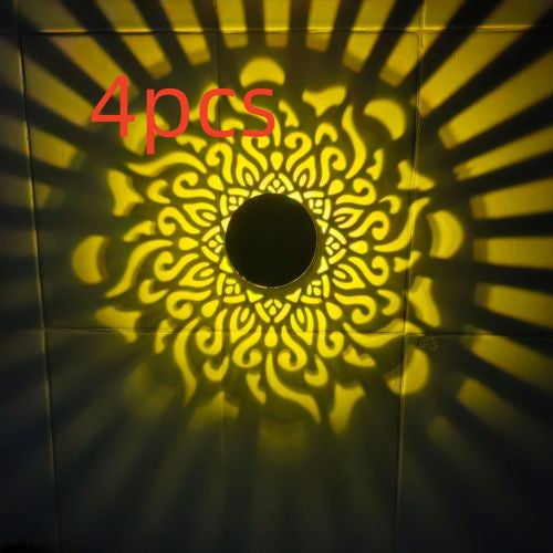 LumaMandala — Solar Mandala Garden Lantern | 50% OFF