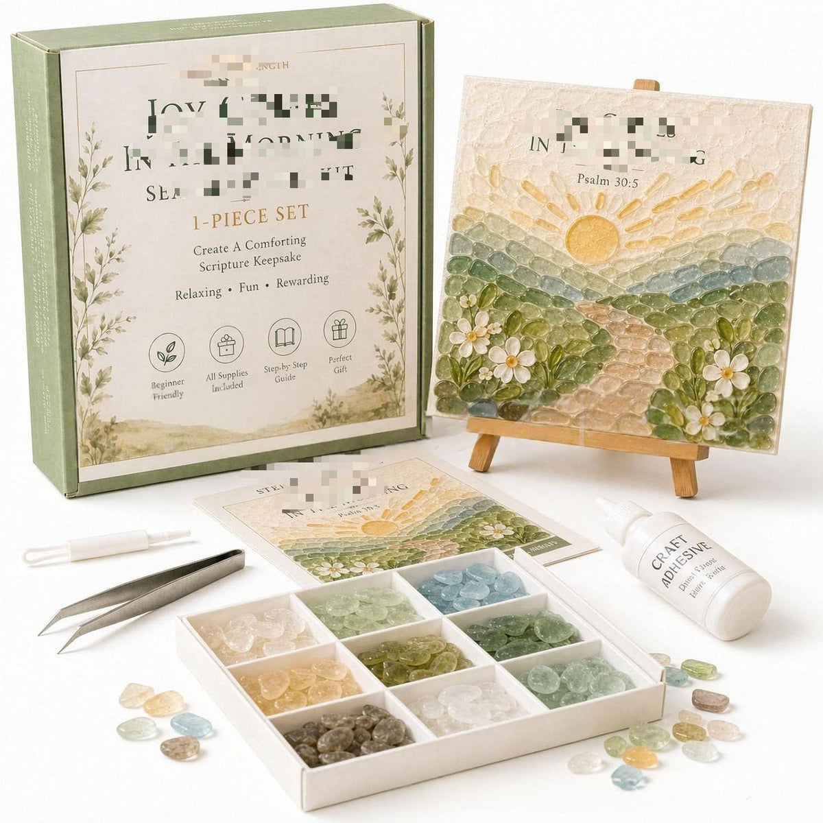 OceanMuse — Kit d’art en acrylique et verre de mer | 50% DE RÉDUCTION