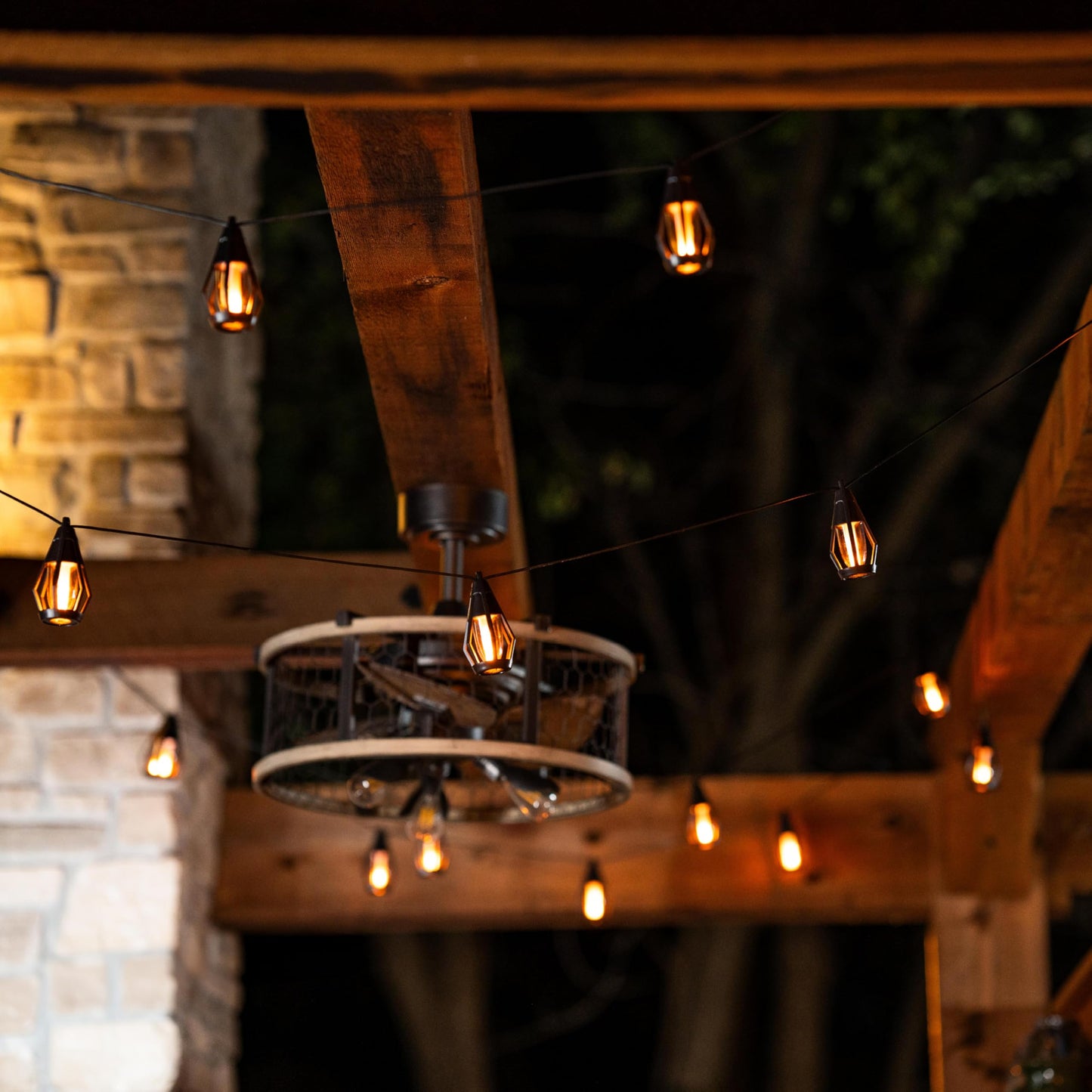 FlameGlow Solar Lamps — Ignite Cozy Outdoor Magic