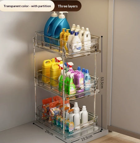 SlideEase — Pull-Out Under-Sink Organizer | 50% OFF