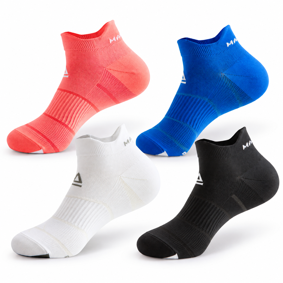 Miles — Unisex Athletic Ankle Socks | 1+1 FREE