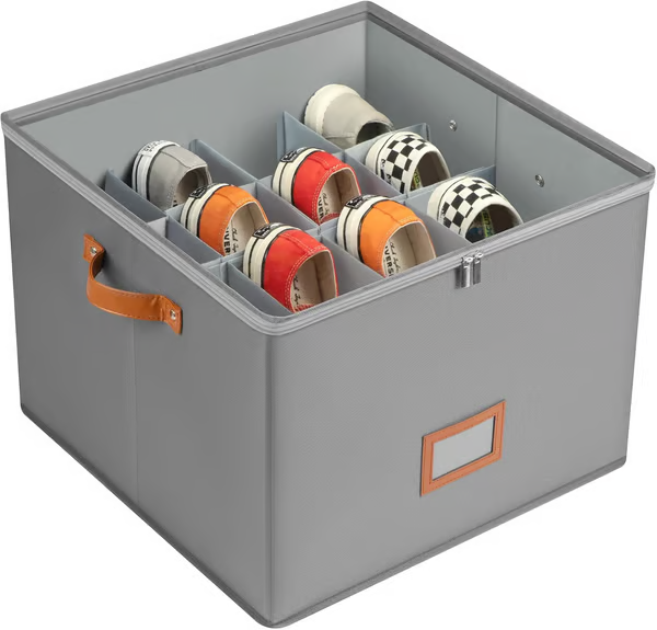 ShoeVault — Foldable Shoe Organizer | 50% OFF
