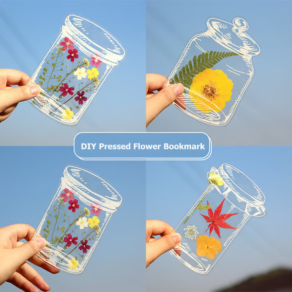 CrystalBloom Bookmark — Beautifully Preserving Moments