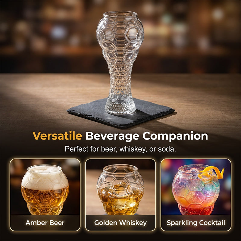 Football Glass — Enjoy Every Exciting Sip