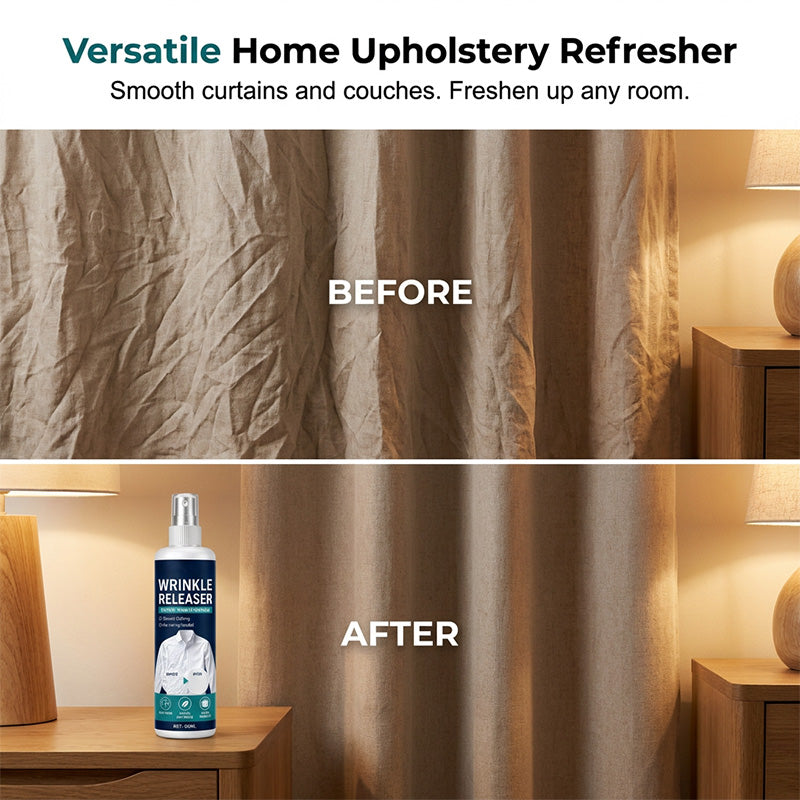 WrinkleAway Spray – Instant Wrinkle-Free Anywhere