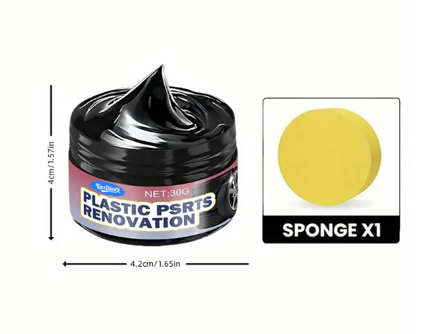 TireGloss — Deep Black Tire Paste | 1+1 FREE