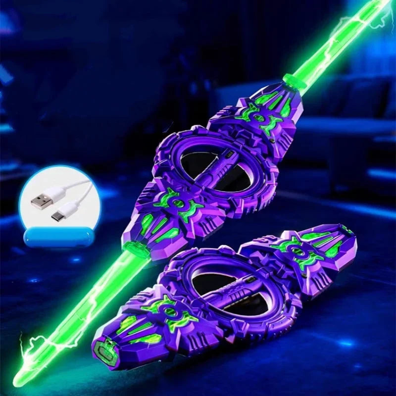 XyraBlaze Rechargeable Double-Blade Sword — Ignite Wild Imagination