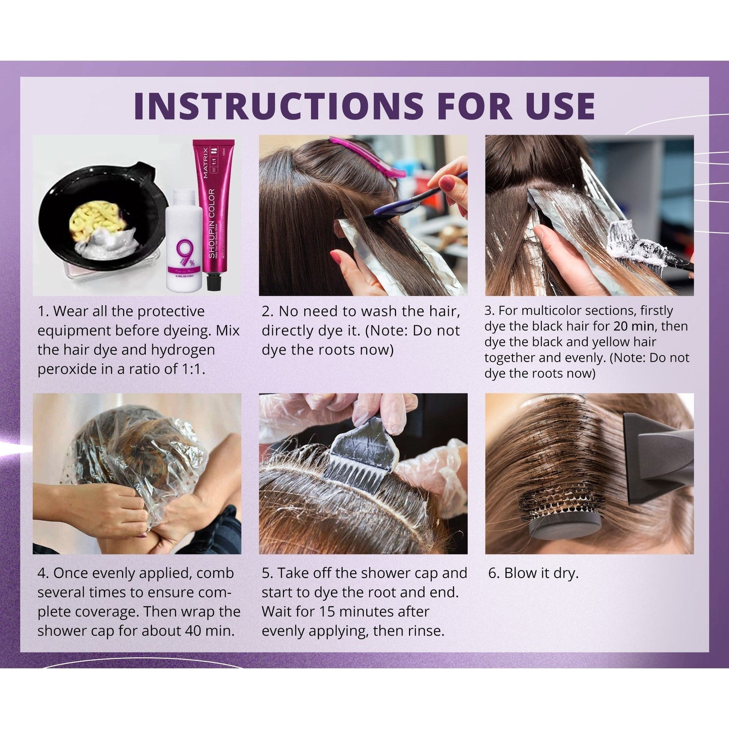 Hair Tinting Tool 100ml — Vibrant Color, Nourished Hair | 1+2 FREE