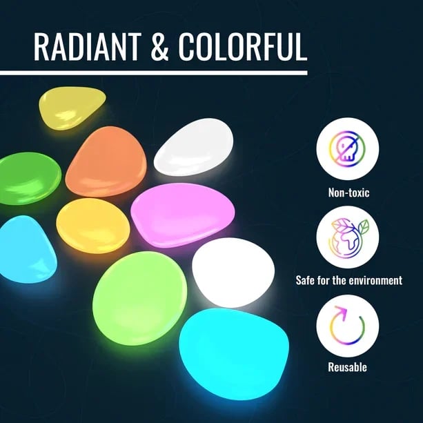 LunaGlow — Glow Garden Stones | 50% OFF