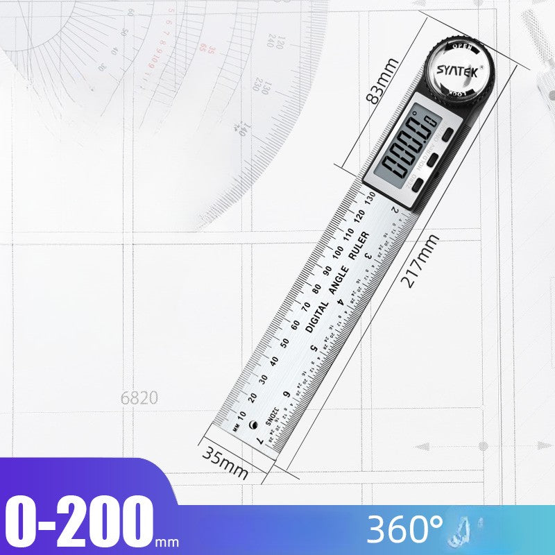 PrecisionPro Digital Angle Gauge – No Error, Full Control