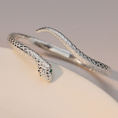 Snake Cuff Bracelet — Command Attention Instantly