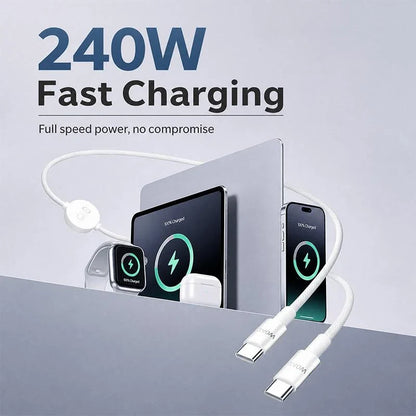 PowerUp 3-in-1 Cable — Charge Faster, Live Unstoppable