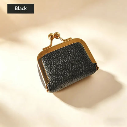 Genuine Pebble Grain Leather Treasure Box — Protects Precious Moments