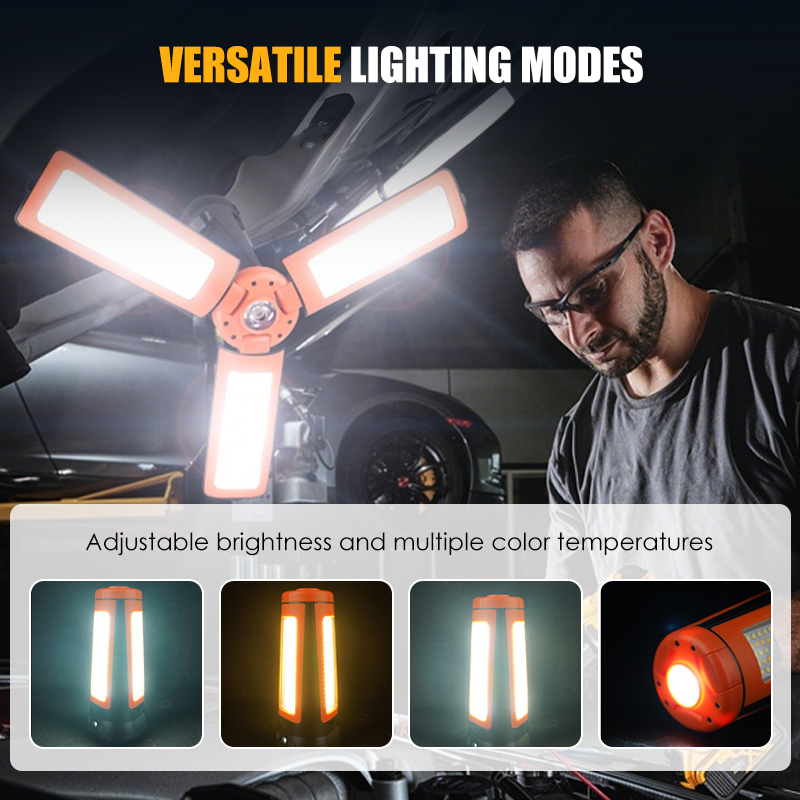 LumaFlex — Portable Power Light | 50% OFF