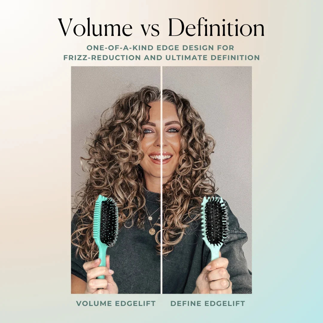 CurlCraft Define EdgeLift Brush — Effortless Soft Curl Confidence