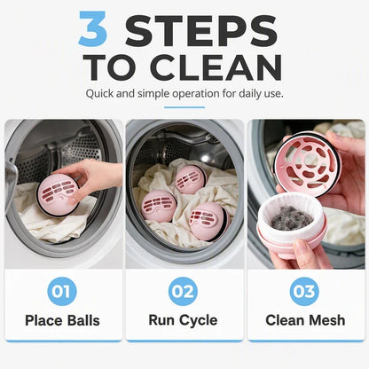 VitalPure Laundry Ball — Wrinkle-Free, Hairless Clothes