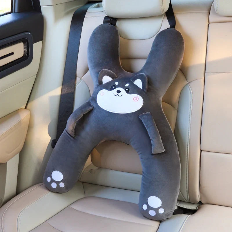 SnugNest Toddler Travel Pillow — Cozy Support, Happy Naps
