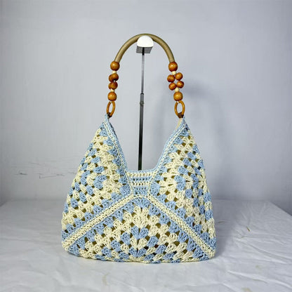 Artisan-Handcrafted Woven Tote — Effortless Style Confidence