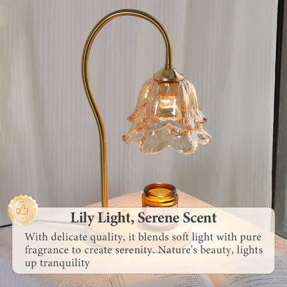 Lily of the Valley Light Warmer Lamp — Cozy Atmosphere, Endless Calm