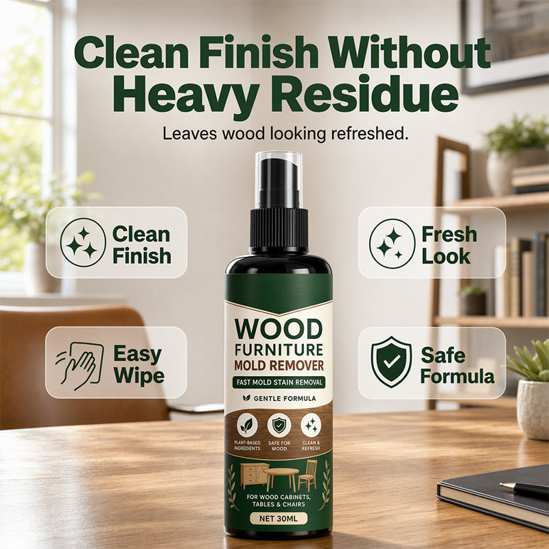 RevitaWood Mold Remover Spray — Instantly Restore Wood Beauty