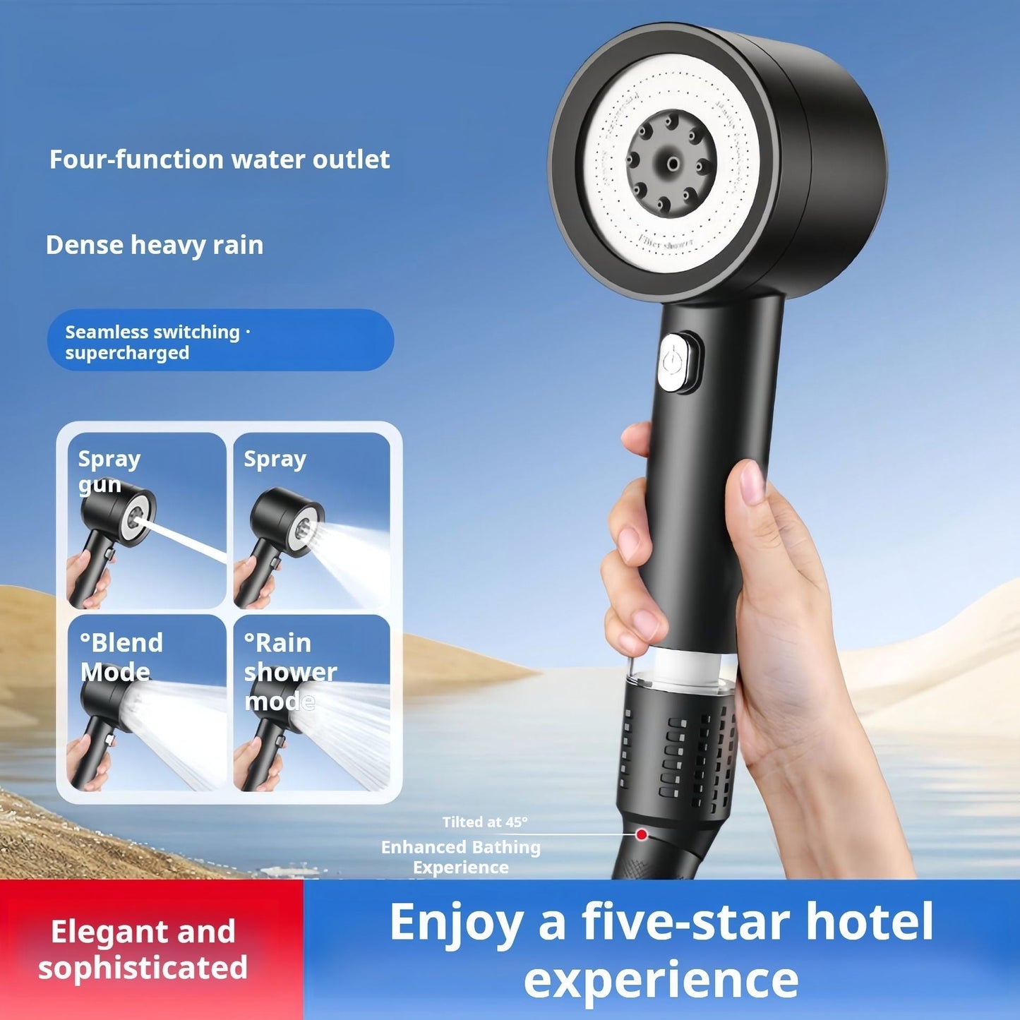 PureFlow Shower Head — Refresh, Revitalize, Enjoy