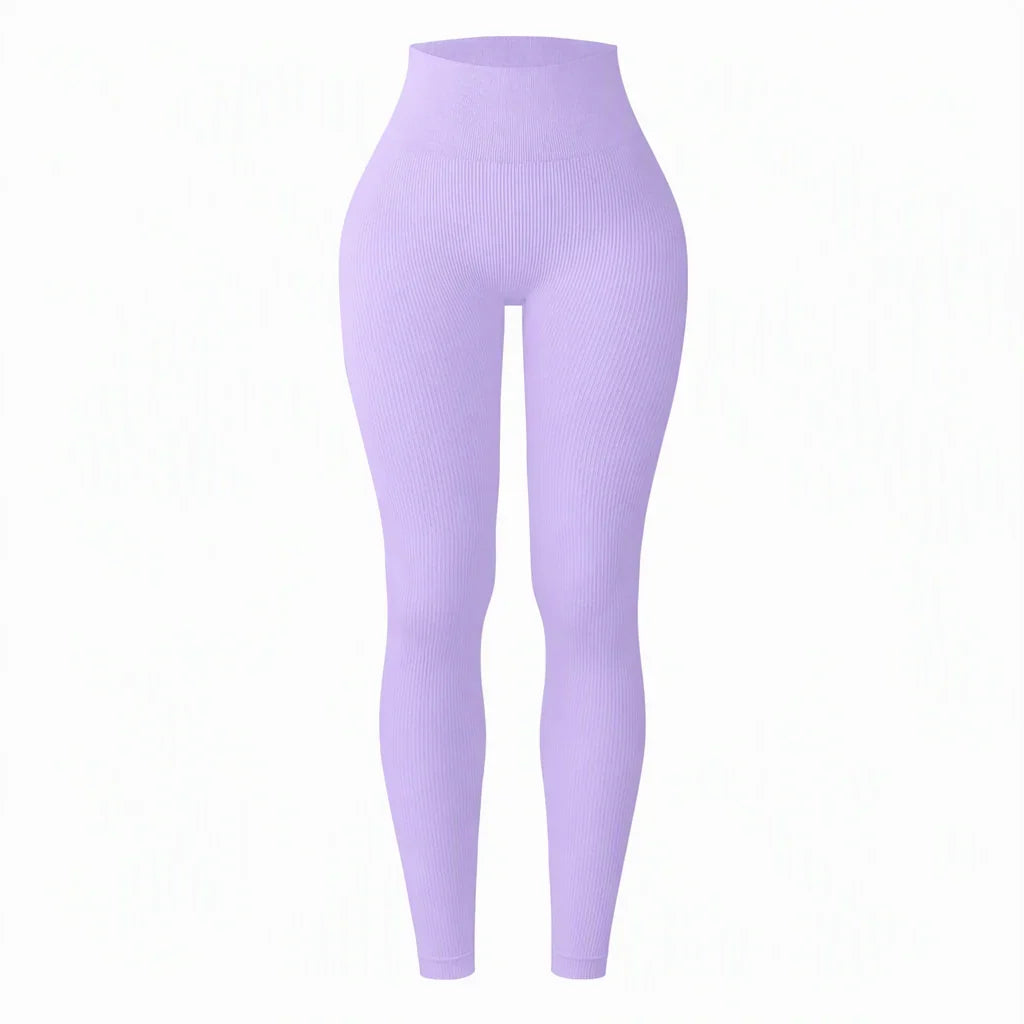 Lina — Seamless Yoga Leggings with High-Waist Support