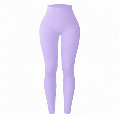 Lina — Seamless Yoga Leggings with High-Waist Support