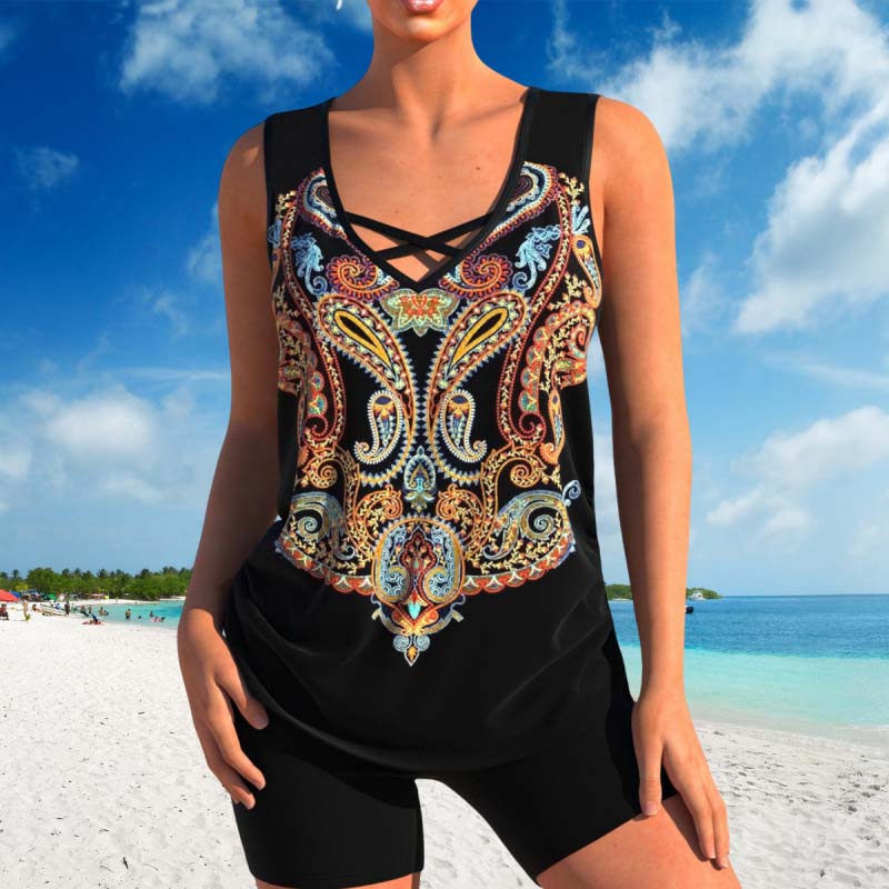 Lana – Women's Quick-Dry Swimsuit Set with Full Coverage