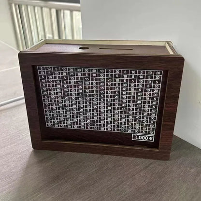 WealthBox — Wooden Savings Goal Bank | 50% OFF