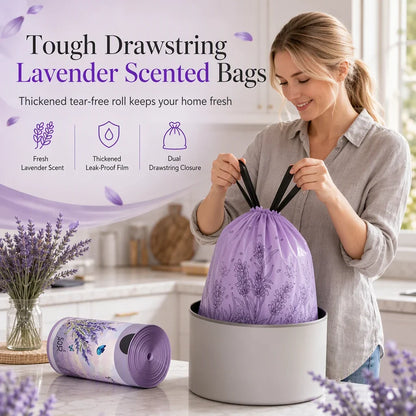 LavenderLock Waste Bags — Seal Freshness, Crush Mess
