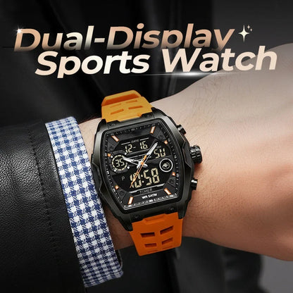 TimeMaster — Dual Display Sport Watch | 50% OFF