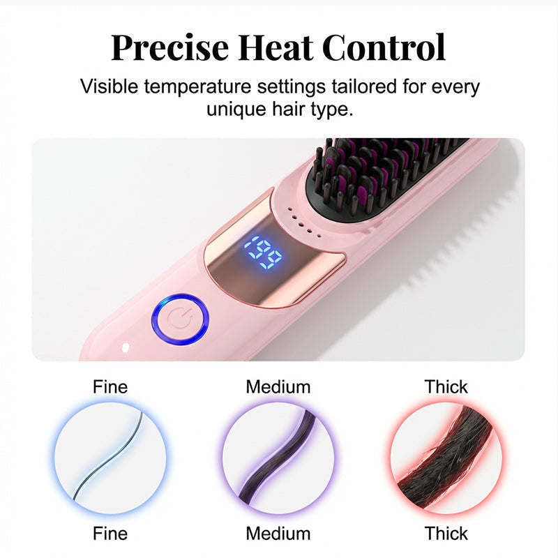 RadiantSilk Ion Brush – Smooth, Shiny, Effortless Hair
