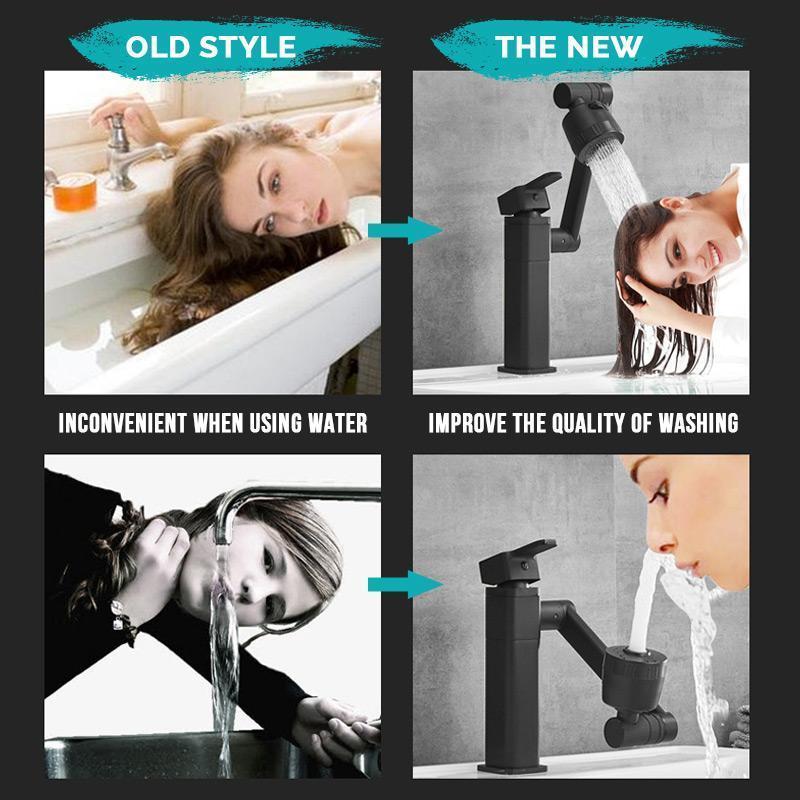 Universal 360-Degree Swivel Faucet — Effortless Water Freedom