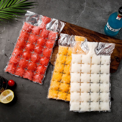 Disposable Ice Bags – Perfect Cubes, No Mess