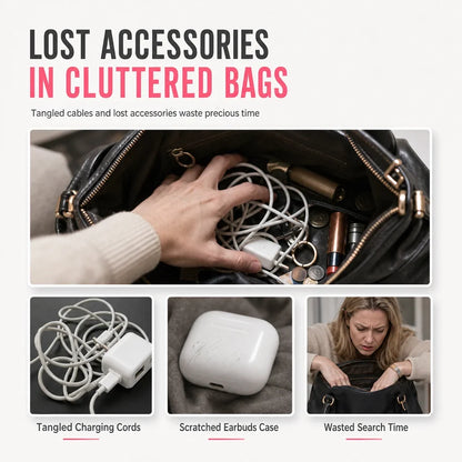 LucidNest Clip-On Pouch — Instantly Organized, Always Ready