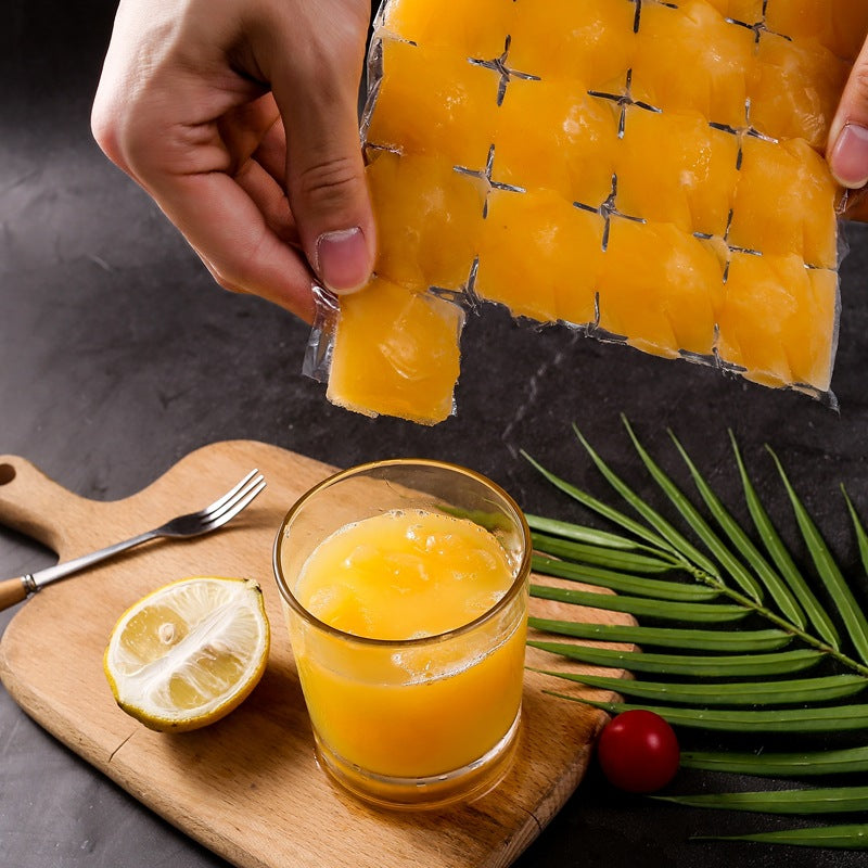 Disposable Ice Bags – Perfect Cubes, No Mess