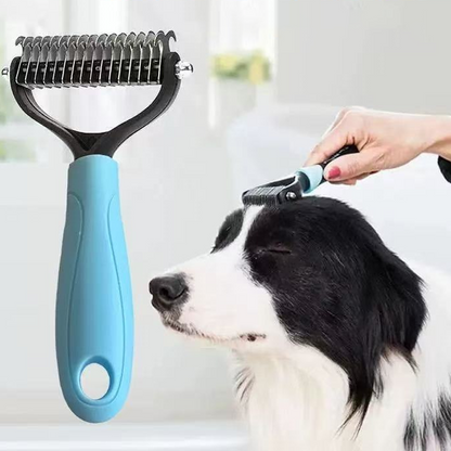 WhisperEase Double-Sided Comb – Stress-Free Pet Grooming